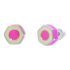Сережки UMa&UMi Олівець рожеві (2124252751218)