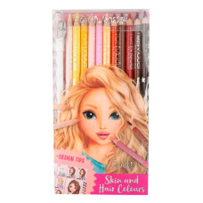 Кольорові олівці Top Model Skin and hair colours 12 шт (45678)