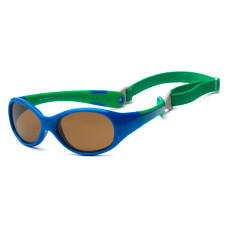 Сонцезахисні окуляри Koolsun Flex синьо-зелені до 3 років (KS-FLRS000)