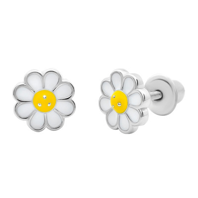 Сережки UMa&UMi Ромашка біло-жовтий (3174472439013) во Львове Сережки UMa&UMi Ромашка біло-жовтий (3174472439013) во Львове