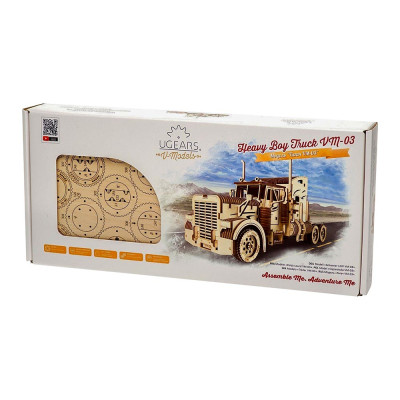 Тривимірний пазл Ukrainian gears Тягач VM-03 механічний (70056)