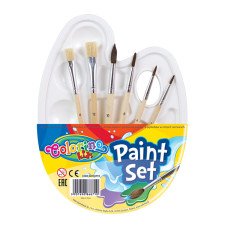 Палітра Colorino і 6 пензликів (68710PTR)