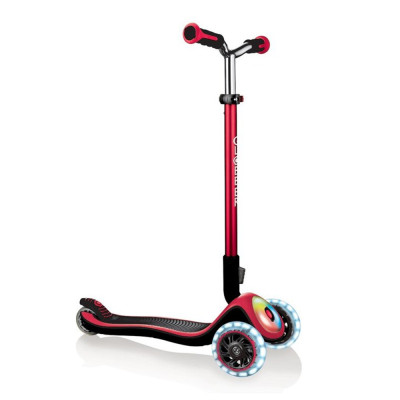 Самокат Globber Elite prime червоний з підсвічуванням (444-802) в Черновцах