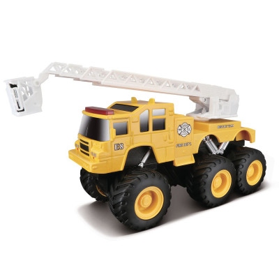 Машинка Maisto Fresh metal Будівельні монстри інерційна жовта 20 см (21191/21191-1)