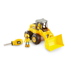 Іграшка-конструктор CAT Machine maker Колісний навантажувач 20 см (80905F) Іграшка-конструктор CAT Machine maker Колісний навантажувач 20 см (80905F)