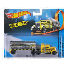 Вантажівка-трейлер Hot wheels Track stars Вогняна цистерна 1:64 (BFM60/BFM64)