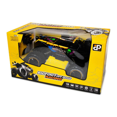 Машинка JP383 Bigfoot monster-destroyer жовта радіокерована 1:10 (689-350-3) Машинка JP383 Bigfoot monster-destroyer жовта радіокерована 1:10 (689-350-3)