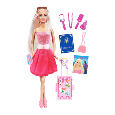 Ігровий набір Ася Подорож на вікенд Білявка 28 см (35137) в Ровном