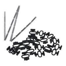 Набір Mehano Сполучні кліпси і фіксатори для рейок (F246) Набір Mehano Сполучні кліпси і фіксатори для рейок (F246)