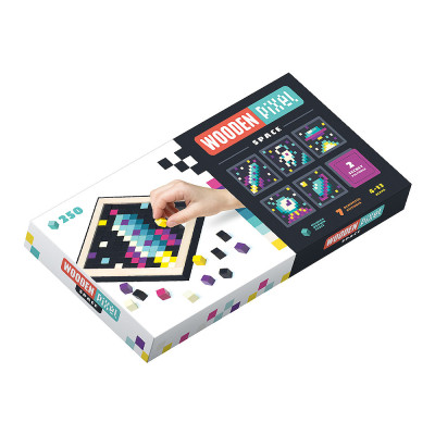 Набір мозаїки Cubika Wooden pixel 1 Космос (14873) Набір мозаїки Cubika Wooden pixel 1 Космос (14873)