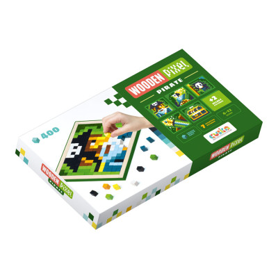 Набір мозаїки Cubika Wooden pixel 5 Пірати (14910) Набір мозаїки Cubika Wooden pixel 5 Пірати (14910)