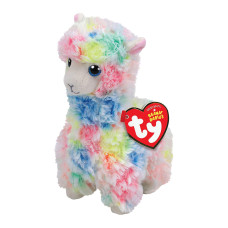 М'яка іграшка TY Beanie babies Лама Лола 15 см різнобарвна (41217)