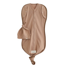 Комплект MagBaby Casper Brown: європелюшка та шапка Комплект MagBaby Casper Brown: європелюшка та шапка