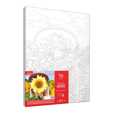 Набір для малювання Rosa Дівчина з соняшником живопис за номерами (N00013229)