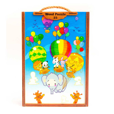 Пазл дерев'яний Tatev Мульти тварини 35 деталей (1213) в Тернополе