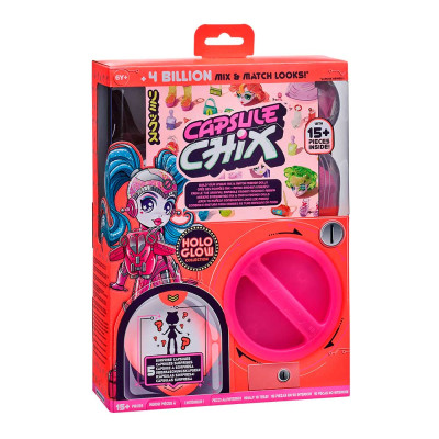 Ляльковий набір Moose Capsule chix Holo glow сюрприз (59205) Ляльковий набір Moose Capsule chix Holo glow сюрприз (59205)