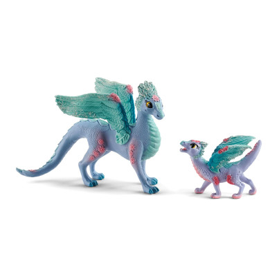 Ігровий набір Schleich Bayala Квітковий дракон із дракончиком (70592) Ігровий набір Schleich Bayala Квітковий дракон із дракончиком (70592)
