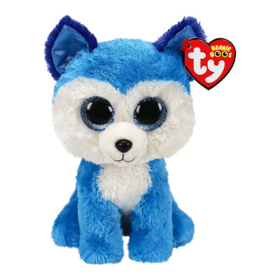 М'яка іграшка TY Beanie boo's Блакитний хаскі Принц 15 см (36310) в Чернигове