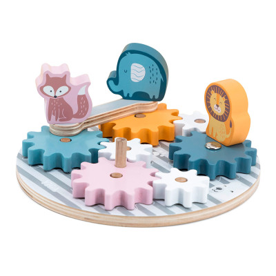Ігровий набір Viga Toys PolarB Шестерні і тварини (44006) Ігровий набір Viga Toys PolarB Шестерні і тварини (44006)