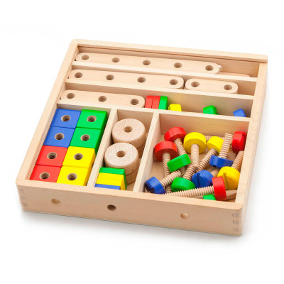 Конструктор Viga Toys 53 елементи (50490) в Запорожье Конструктор Viga Toys 53 елементи (50490) в Запорожье