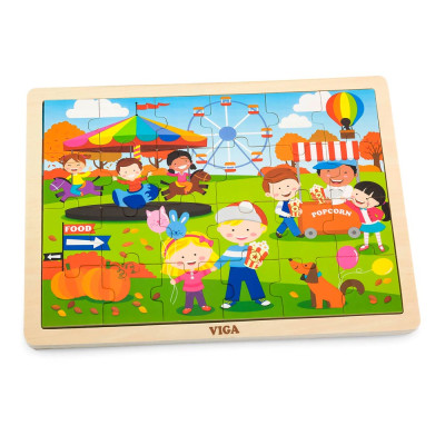 Пазл Viga Toys Пори року Осінь (51271) Пазл Viga Toys Пори року Осінь (51271)