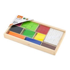 Набір для навчання Viga Toys Математичні блоки (56166)