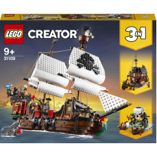Конструктор LEGO Creator Піратський корабель (31109)