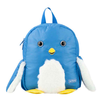 Рюкзак дошкольный Kite Пингвин 563-2 голубой (K20-563XS-2)