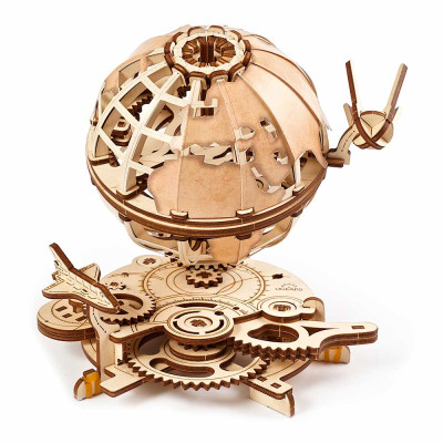 Механічний 3D пазл Ukrainian Gears Глобус (70128)