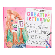 Блокнот із трафаретами Top Model Листи (0410903)