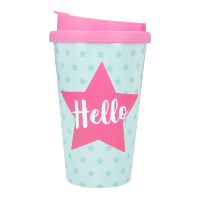 Склянка Top Model Hello 350 мл з кришкою (042180/22) в Запорожье