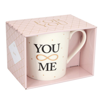 Чашка Top Model You & me 300 мл фарфорова (045909/6) Чашка Top Model You & me 300 мл фарфорова (045909/6)