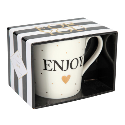 Чашка Top Model Enjoy 300 мл фарфорова (045909/8) в Запорожье