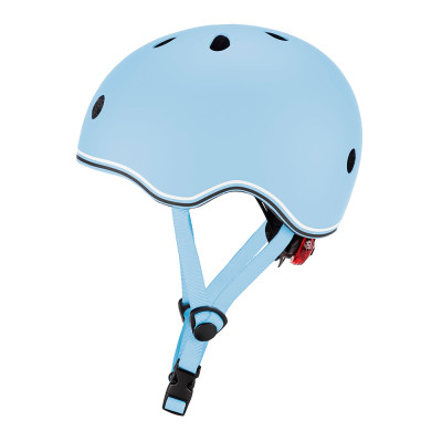 Защитный шлем Globber Go Up Lights синий 45-51 см с фонариком (506-200)