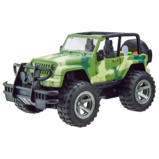 Автомодель Автопром Військовий джип зелений 1:16 із ефектами (8901)