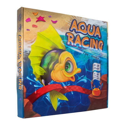 Настільна гра Strateg Aqua racing українською (30416) во Львове