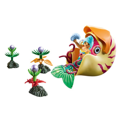 Конструктор Playmobil Magic Русалка і візок з морської мушлі (70098)