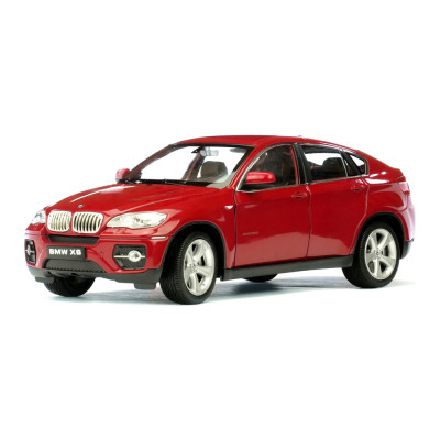 Автомодель Welly BMW X6 1:24 красная (24004W/24004W-1)