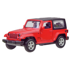 Автомодель Автопром Jeep Wrangler червона 1:42 (4307/4307-1)