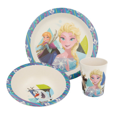 Набір посуду Stor Холодне серце бамбуковий 3 предмети (Stor-01335) в Ивано-Франковске