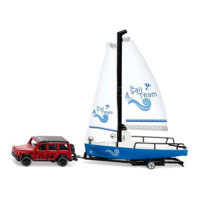 Автомодель Siku Mercedes-AMG G65 із парусним човном 1:55 (2564) Автомодель Siku Mercedes-AMG G65 із парусним човном 1:55 (2564)