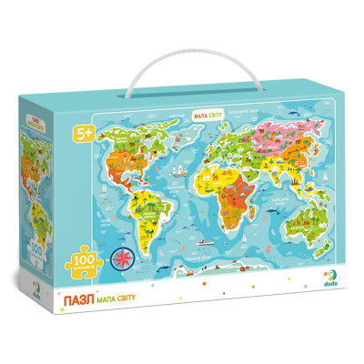 Пазл DoDo Мапа Світу (300110/100110) в Ровном Пазл DoDo Мапа Світу (300110/100110) в Ровном