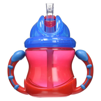 Поїльник Nuby Flip-It з трубочкою-непроливайкою червоний (NV0404002/NV0404002red) в Черкассах