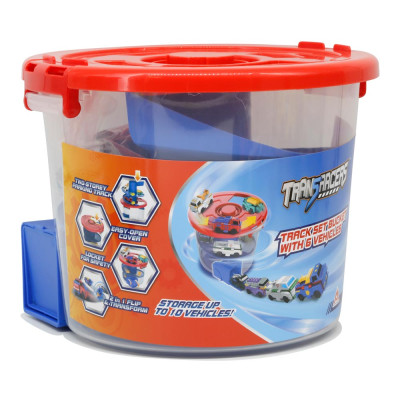 Ігровий набір TransRacers Автотрек-відро з машинками (YW463883)