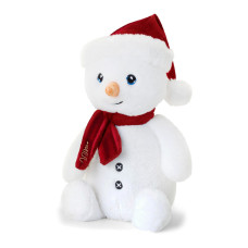 Мягкая игрушка Keel Toys Eco Снеговик с шарфом 35 см (SX6378)