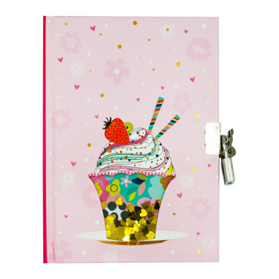 Блокнот Malevaro Молочний коктейль на замочку із віконцем 80 л (W361947) в Ровном Блокнот Malevaro Молочний коктейль на замочку із віконцем 80 л (W361947) в Ровном