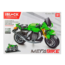 Конструктор IBLOCK Мега Bike мотоцикл Kawasaki Ninja (PL-920-183)