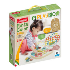 Іграшка-мозаїка Quercetti Play Bio Fantacolor baby 21 елемент (84405-Q)