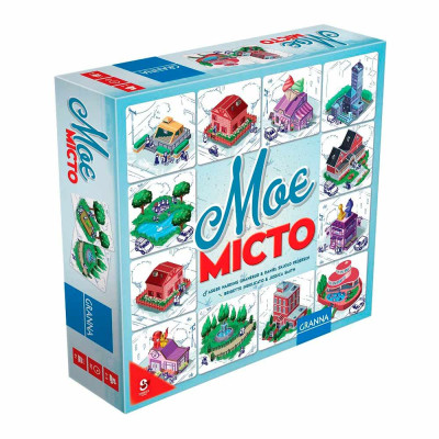 Настільна гра Granna Моє місто українською (83781) в Виннице Настільна гра Granna Моє місто українською (83781) в Виннице