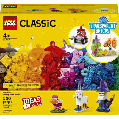 Конструктор LEGO Classic Прозорі кубики для творчості (11013) во Львове